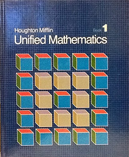 Unified Mathematics (Houghton Mifflin, 1)