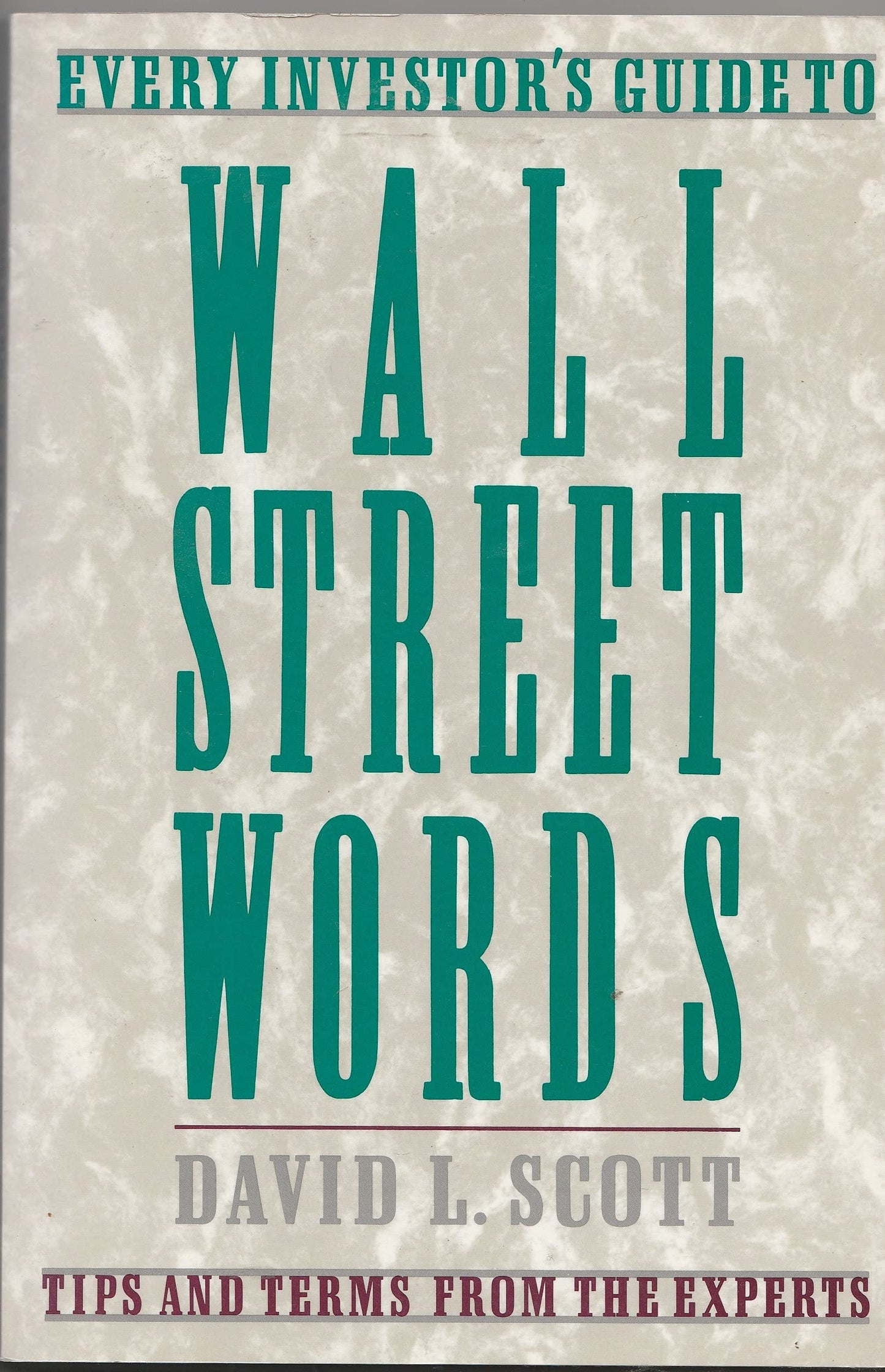 Wall Street Words