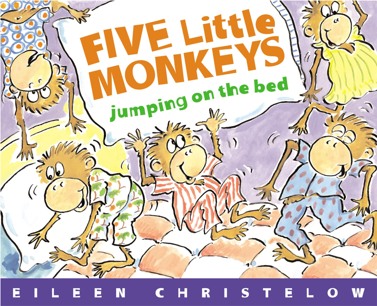 FIVE LITTLE MONKEYS JUMPING ON T