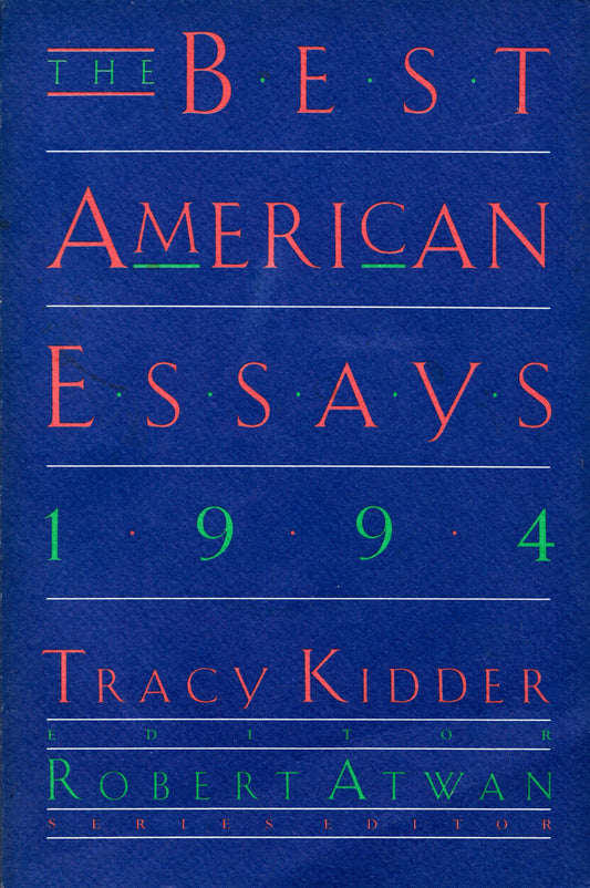 The Best American Essays 1994