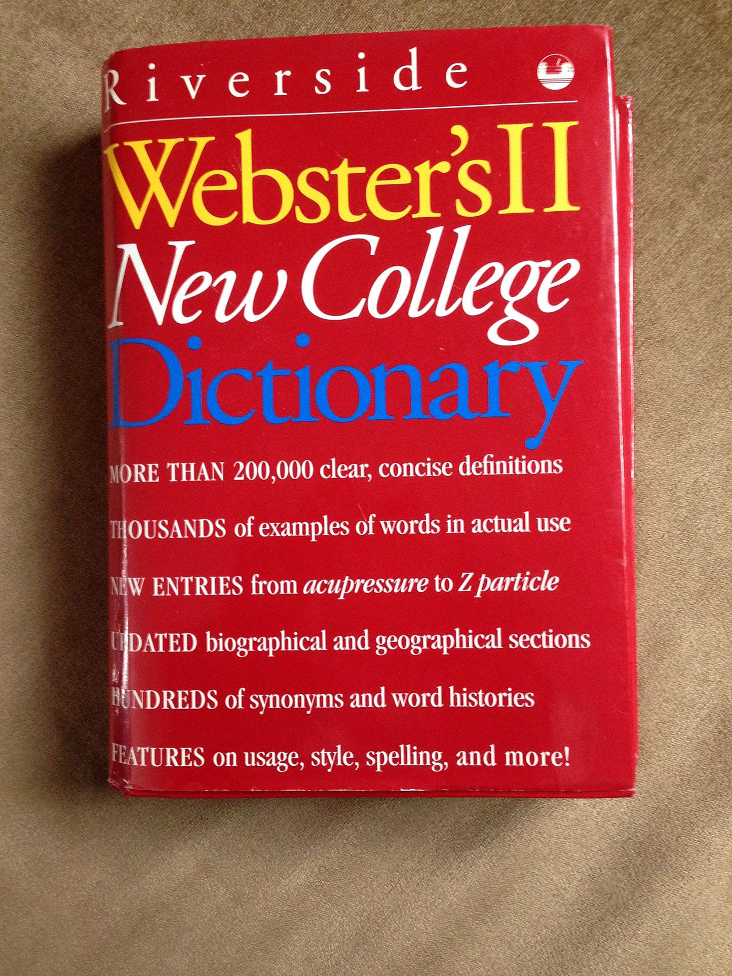 Webster's II New College Dictionary