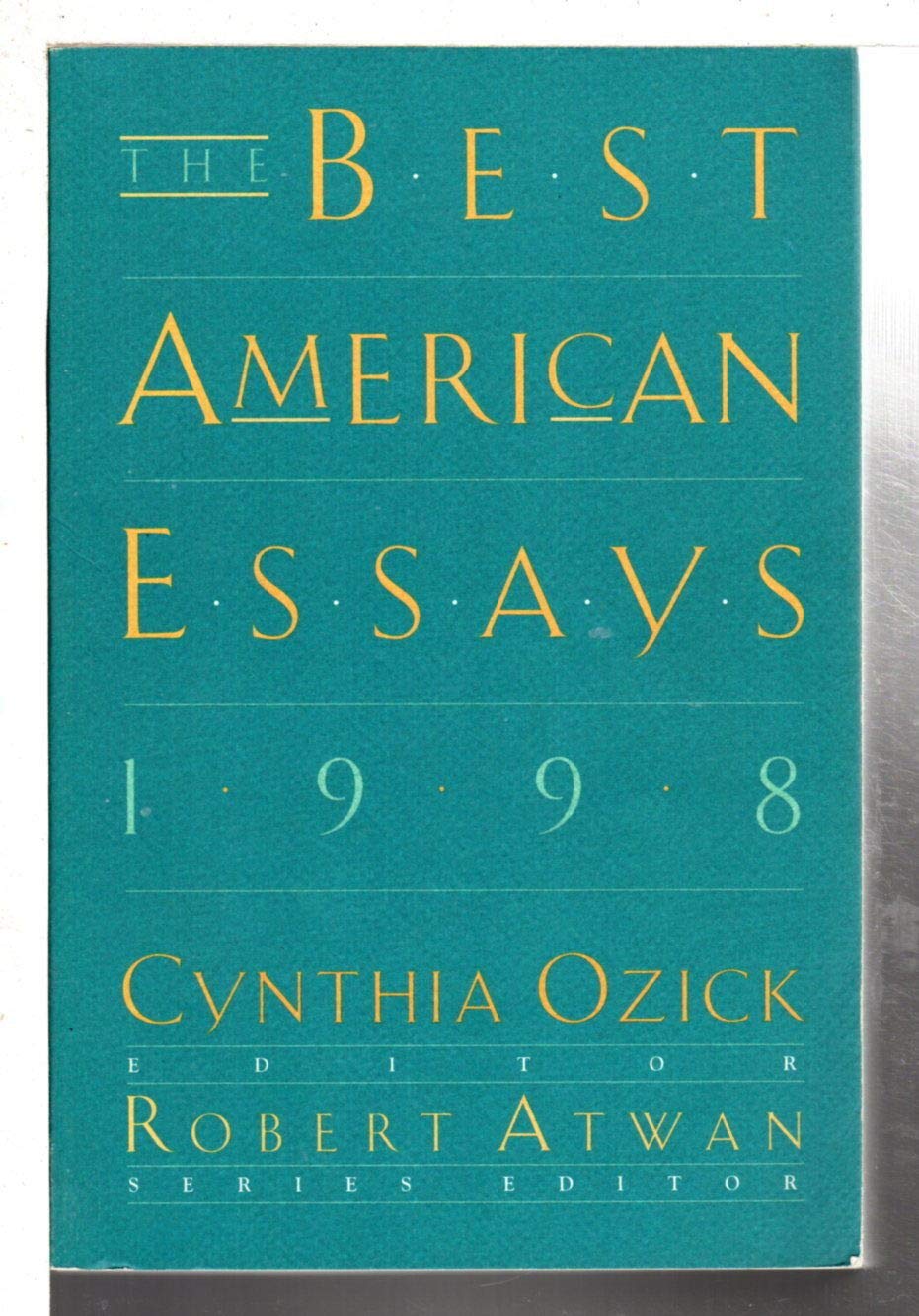 The Best American Essays 1998