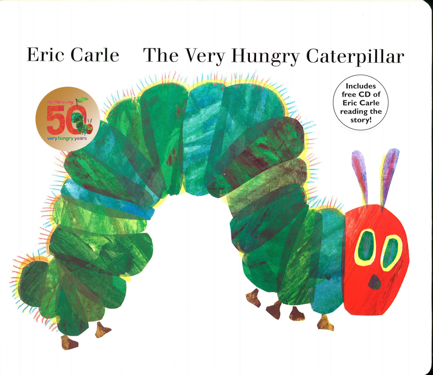 The Very Hungry Caterpillar: Board book & CD