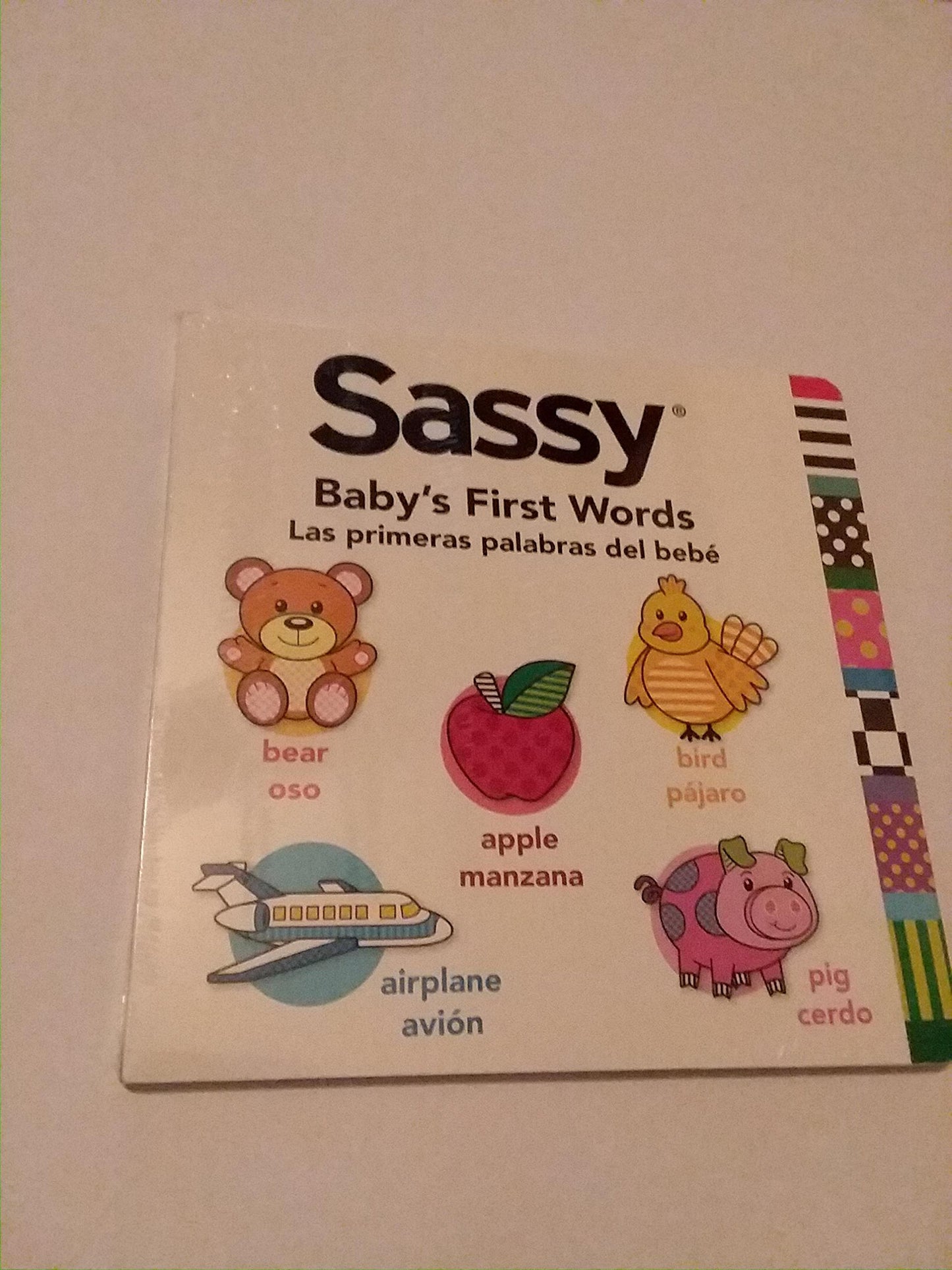 Sassy Baby's First Words Las primers palabras del bebe
