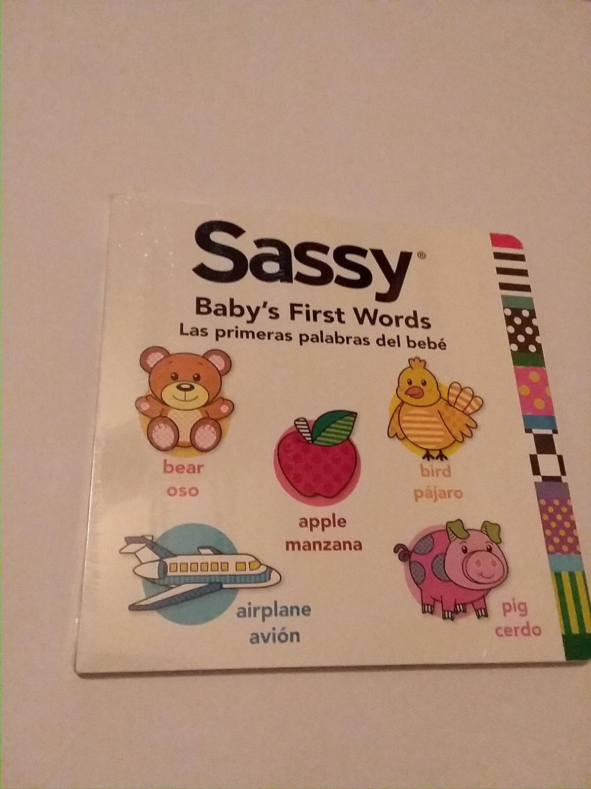 Sassy Baby's First Words Las primers palabras del bebe