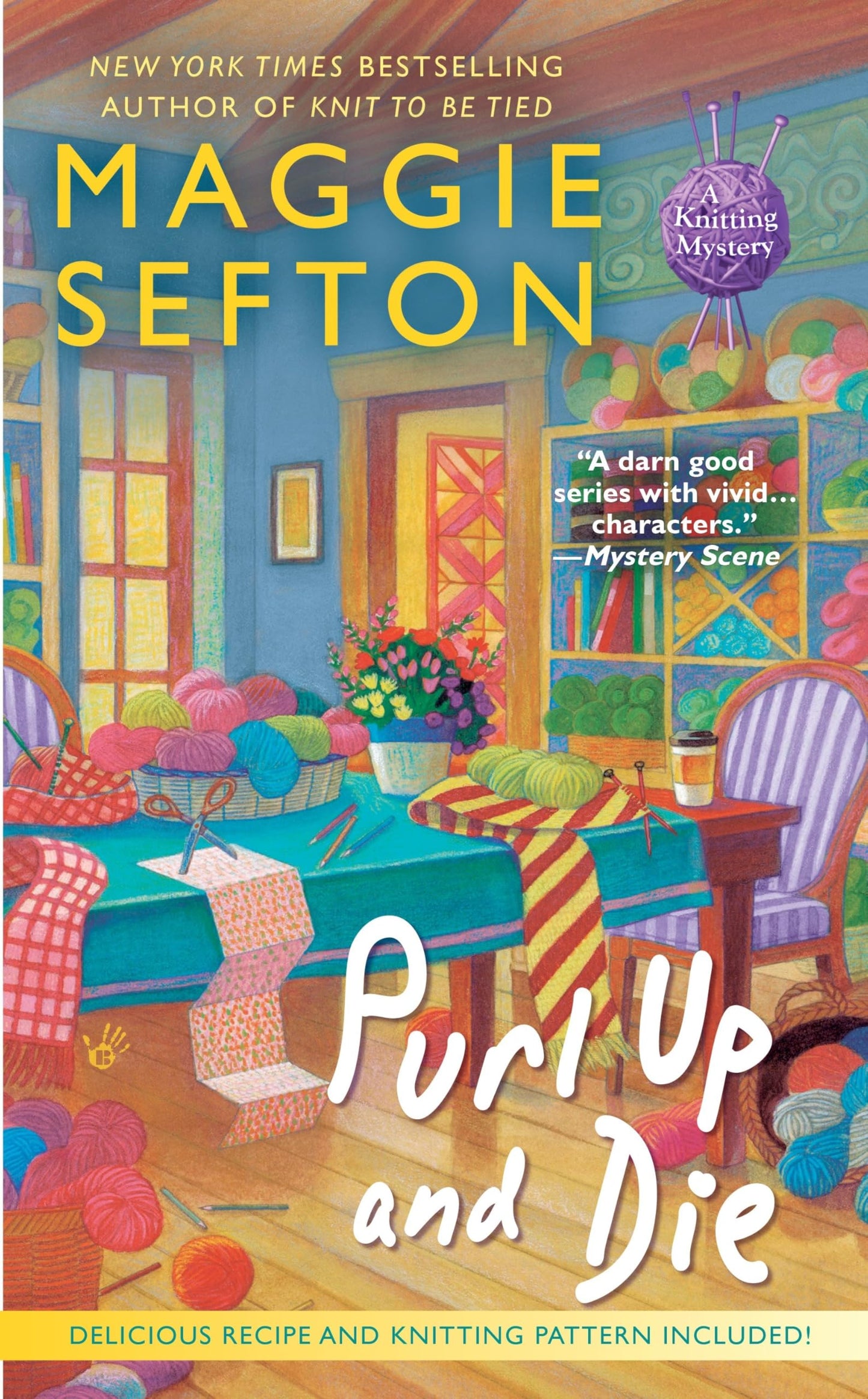 Purl Up and Die (A Knitting Mystery)