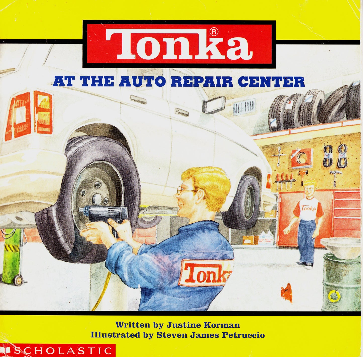 At the Auto Repair Center (Tonka, Trucks Storybooks)