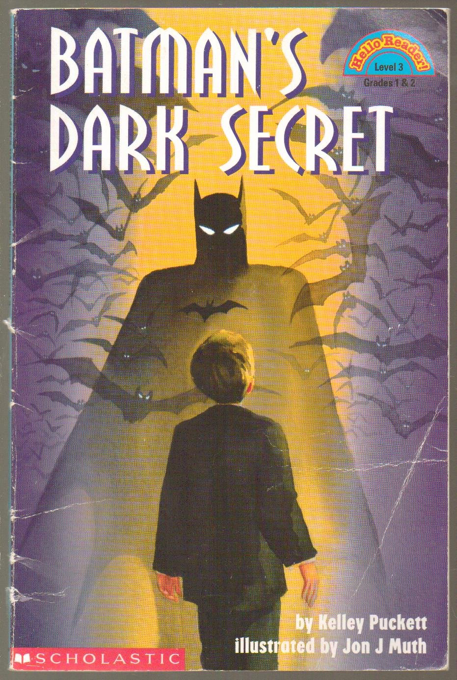 Batman's Dark Secret (HELLO READER LEVEL 3)