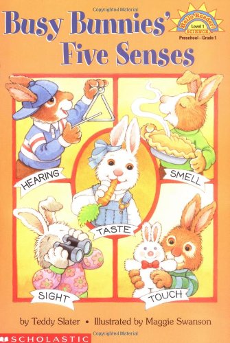 Busy Bunnies' Five Senses (HELLO READER SCIENCE LEVEL 1)