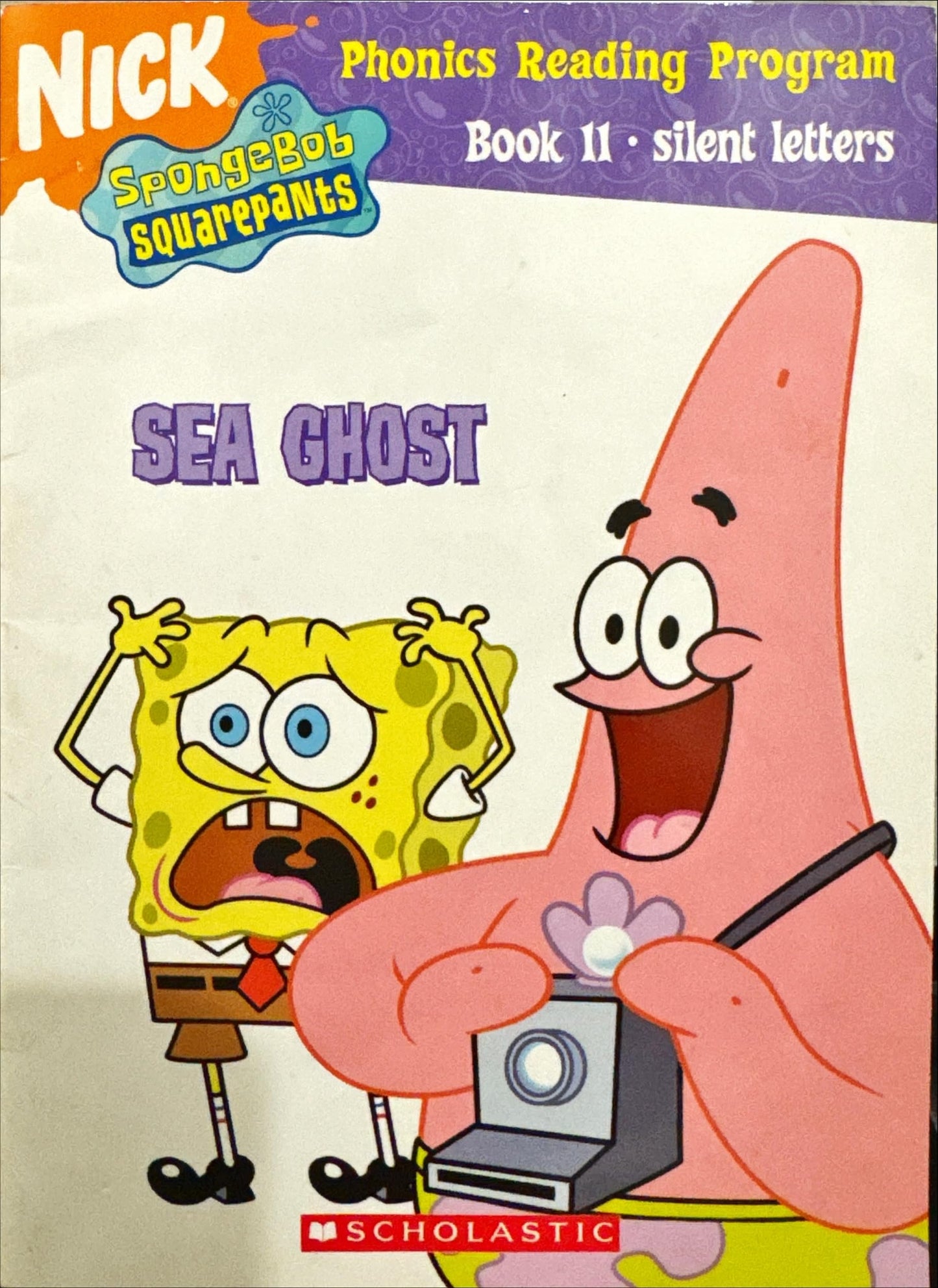 Spongebob Squarepants, Sea Ghost (Phonics Reading Program, Book 11 Silent Letters)