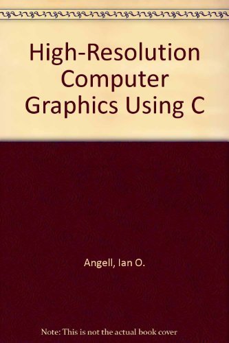 High-Resolution Computer Graphics Using C