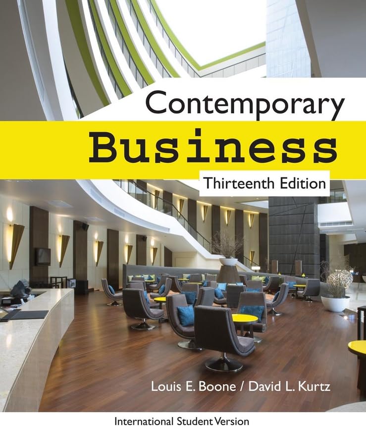Contemporary Business, International Student Version