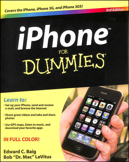 iPhone For Dummies: Includes iPhone 3GS