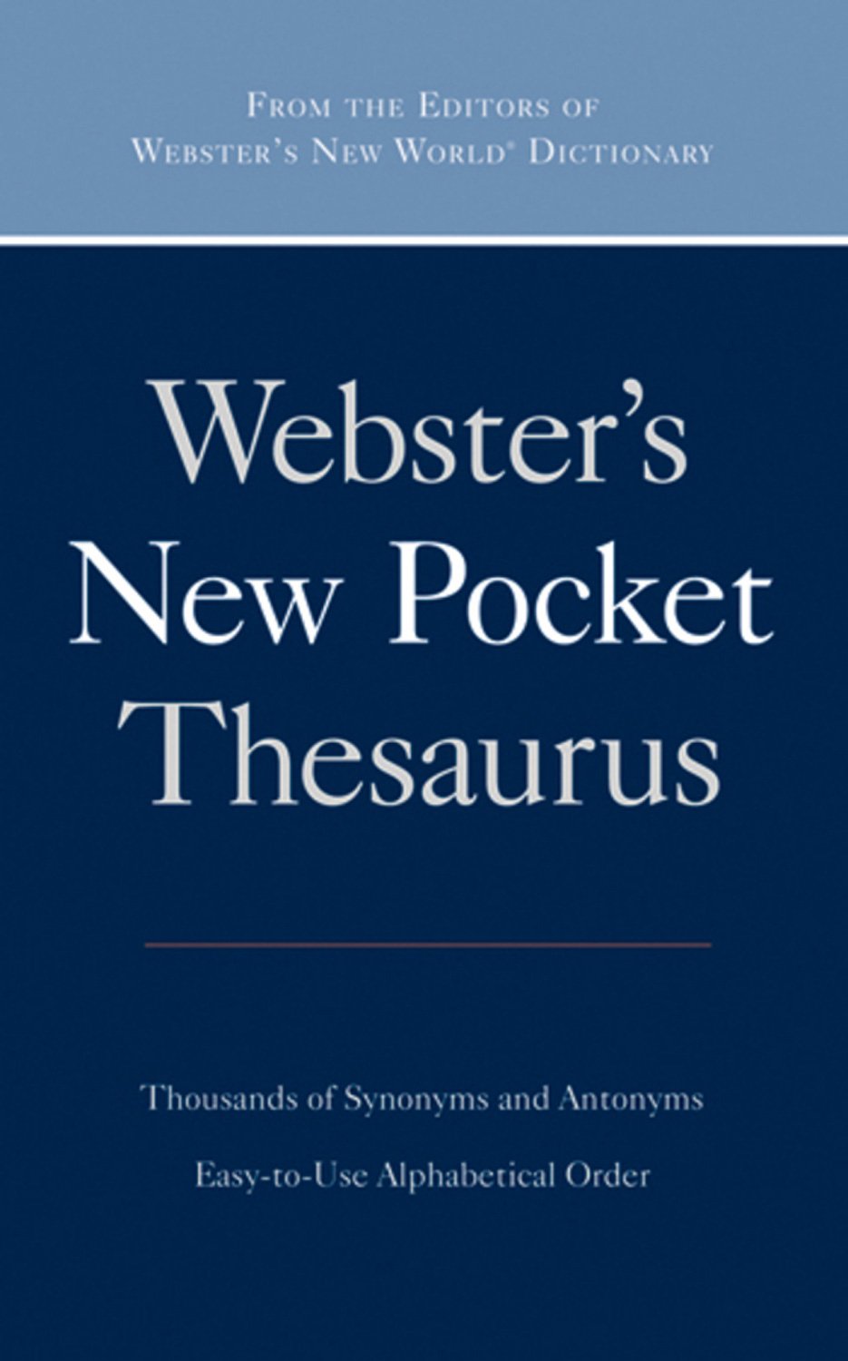 Webster's New Pocket Thesaurus