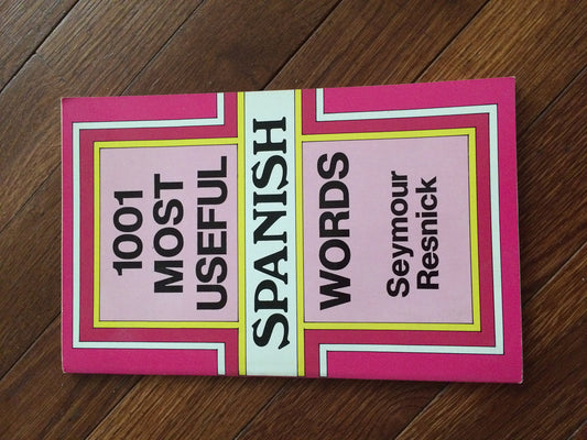 1001 Most Useful Spanish Words (Dover Language Guides Spanish)