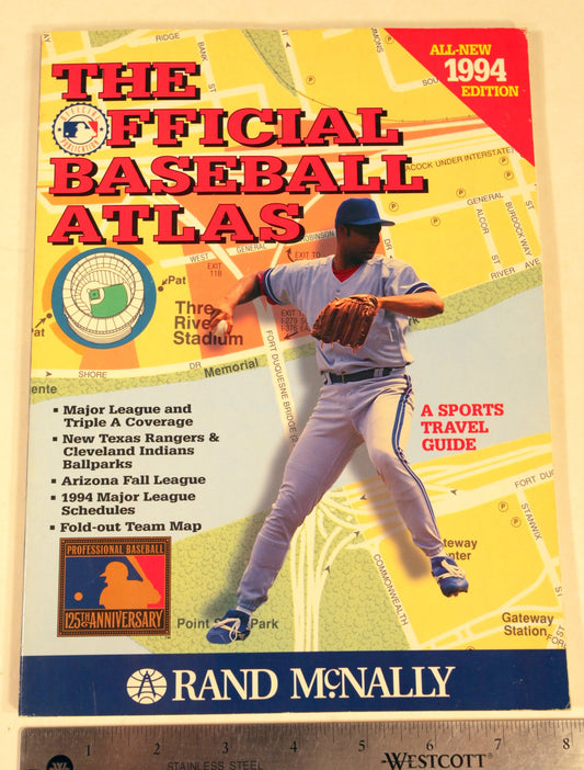 The Official Baseball Atlas: A Sports Travel Guide 1994