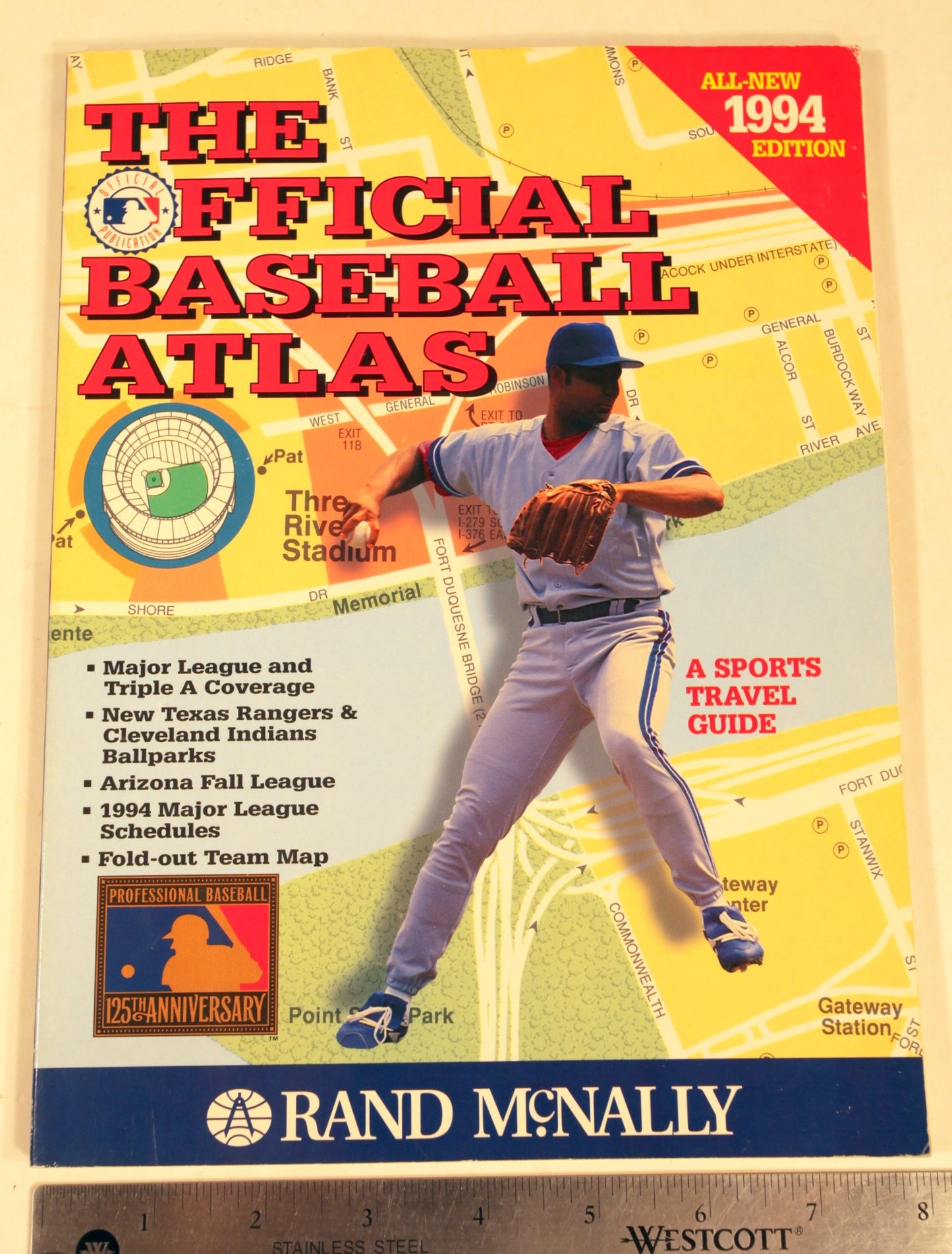 The Official Baseball Atlas: A Sports Travel Guide 1994