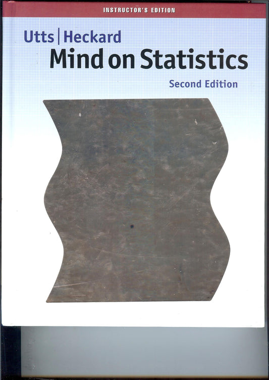 Mind on Statistics (with CD-ROM and Internet Companion for Statistics) (Available Titles CengageNOW)
