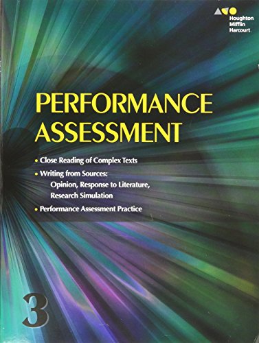Performance Task Assessment Student Grade 3 (Journeys)