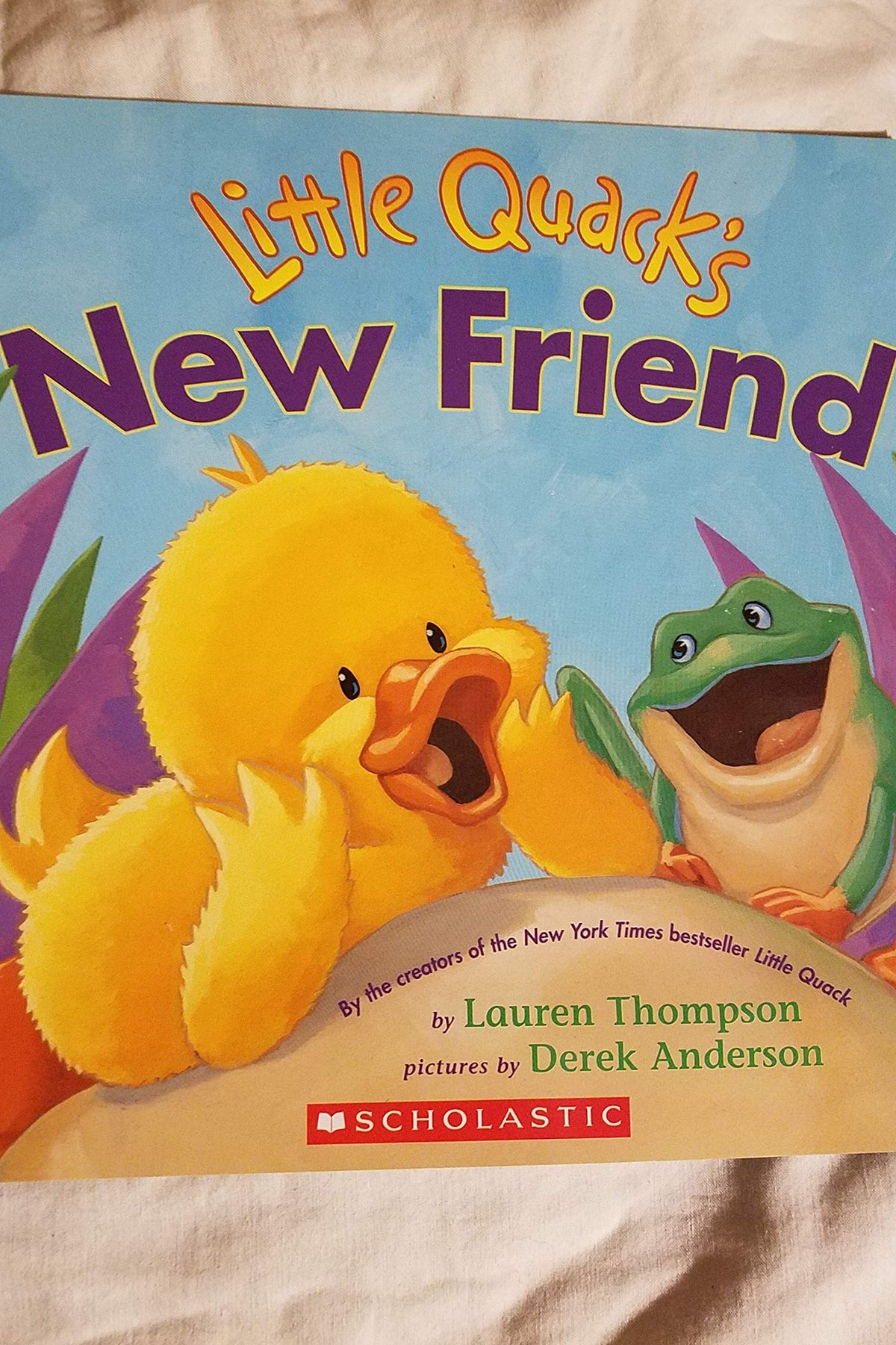 Little Quack's New Friend