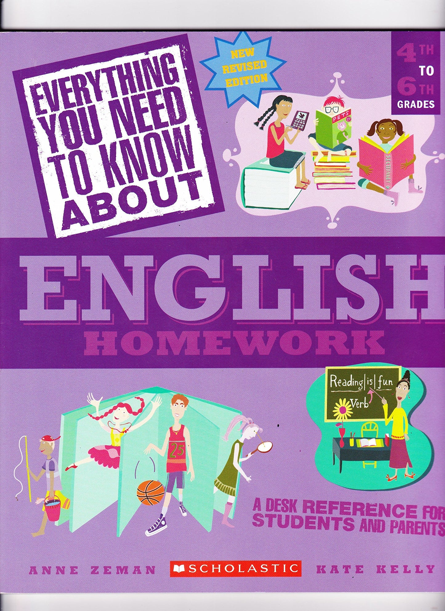 Scholastic, Inc. Everything You Need To Know About English Homework [2011 Revised Edition] [4Th To 6Th Grades]
