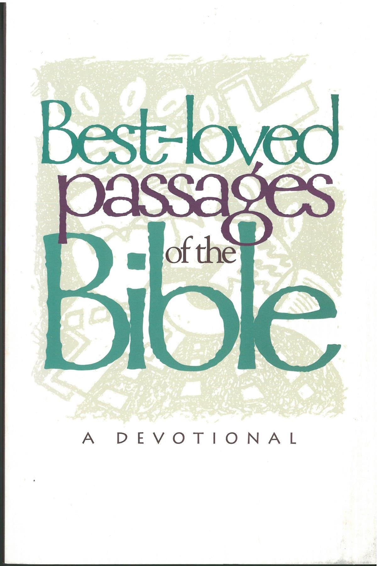 Devotions on Best-Loved Bible Passages