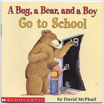 A Bug, a Bear, and a Boy Go to School