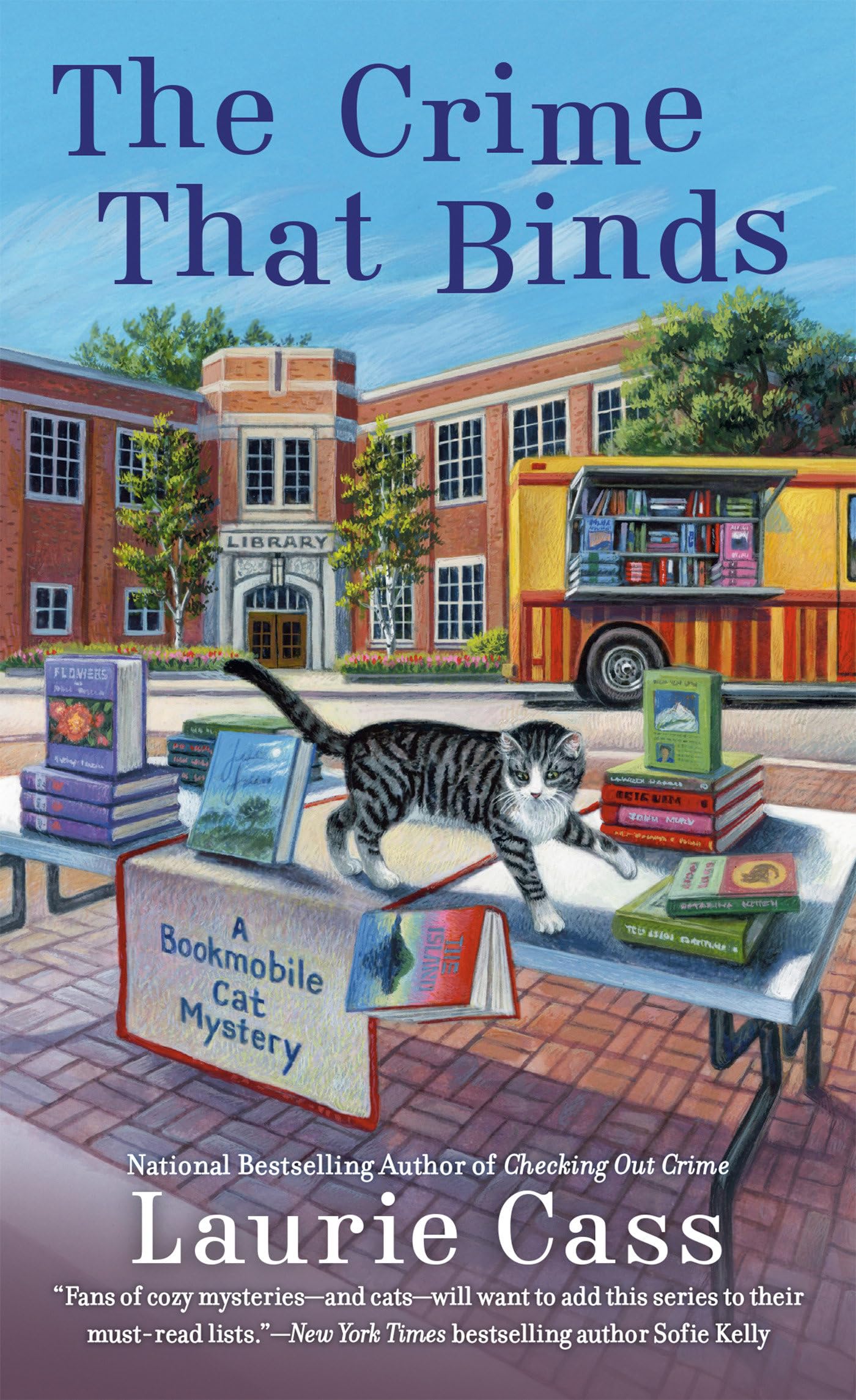 The Crime That Binds (A Bookmobile Cat Mystery)