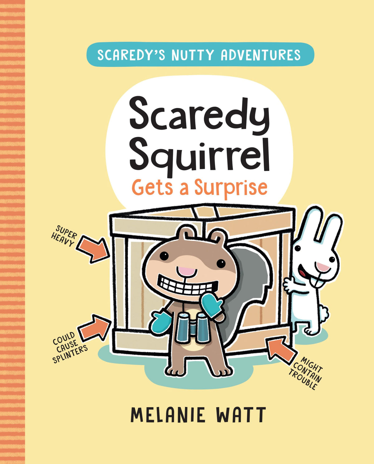 Scaredy Squirrel Gets a Surprise: (A Graphic Novel) (Scaredy's Nutty Adventures)