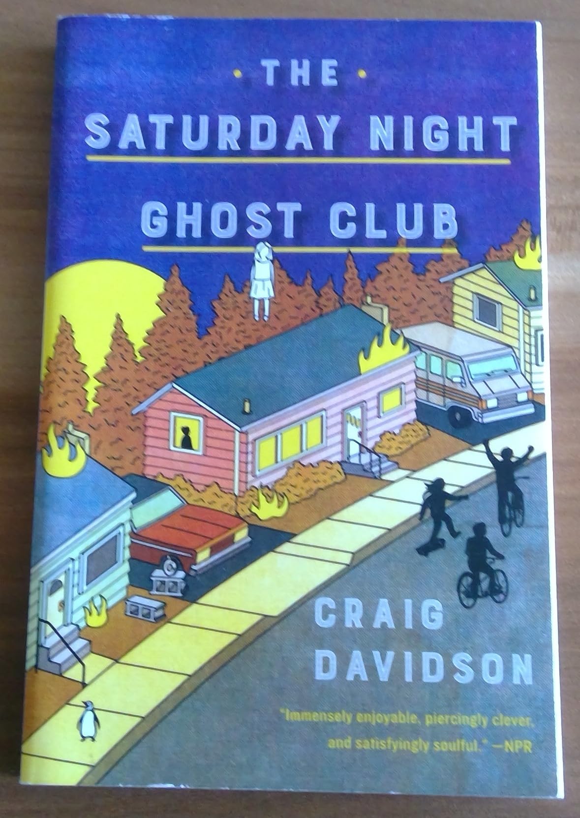 The Saturday Night Ghost Club by Craig Davidson, Literary Fiction Novel, Paperback