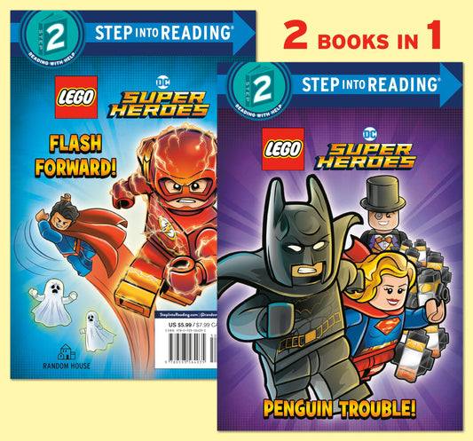 Penguin Trouble!/Flash Forward! (LEGO Batman) (Step into Reading)