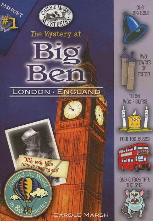 The Mystery at Big Ben (London, England) (1) (Around the World In 80 Mysteries)