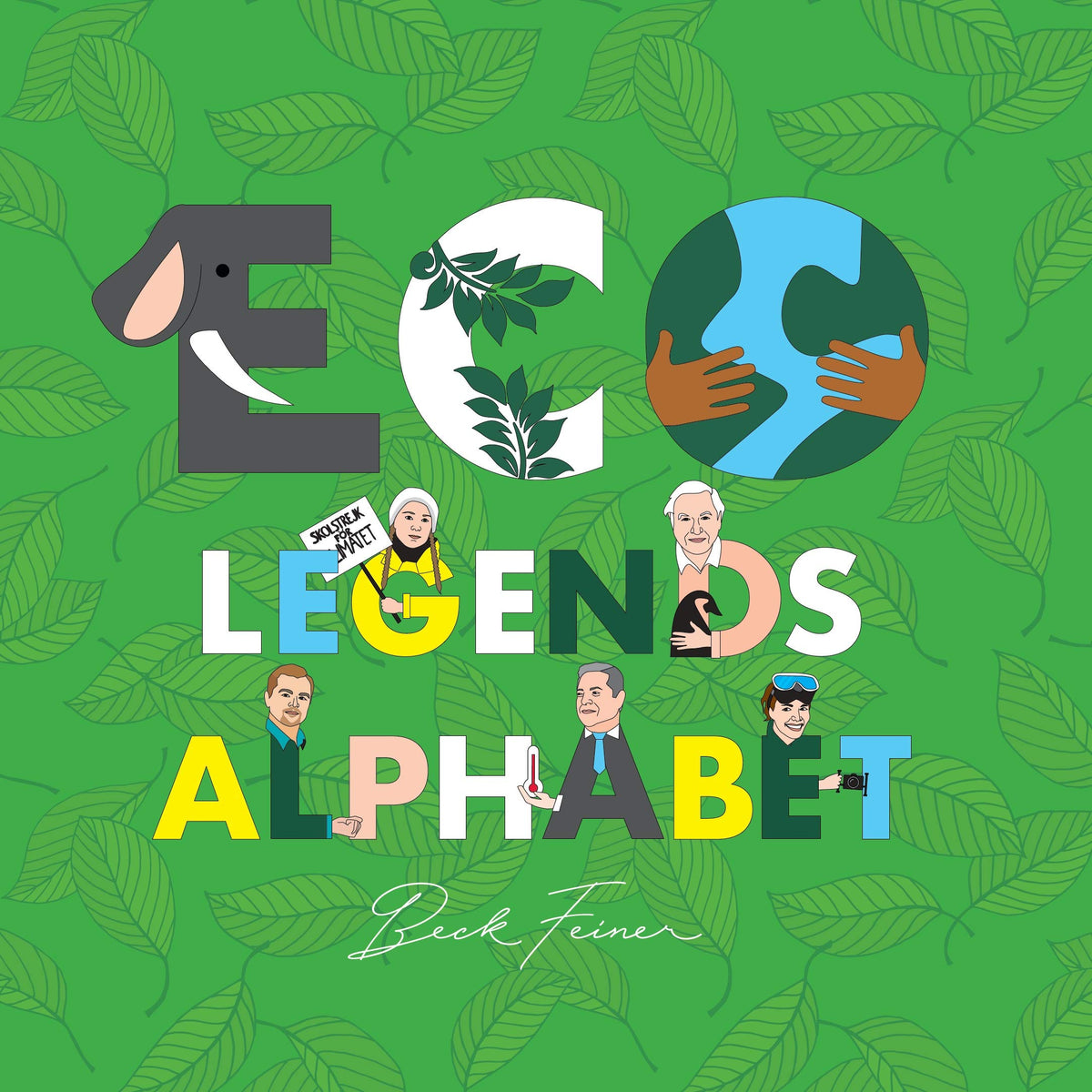 ECO Legends Alphabet Book | ABC Books by Alphabet Legends Hardcover