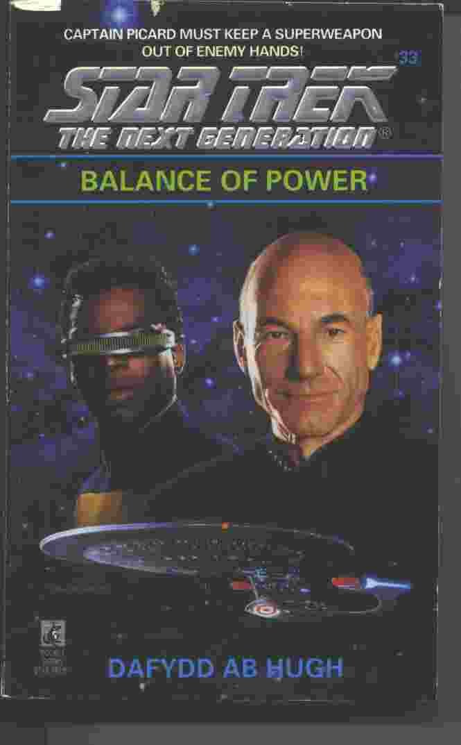 Balance of Power (Star Trek The Next Generation, No 33)