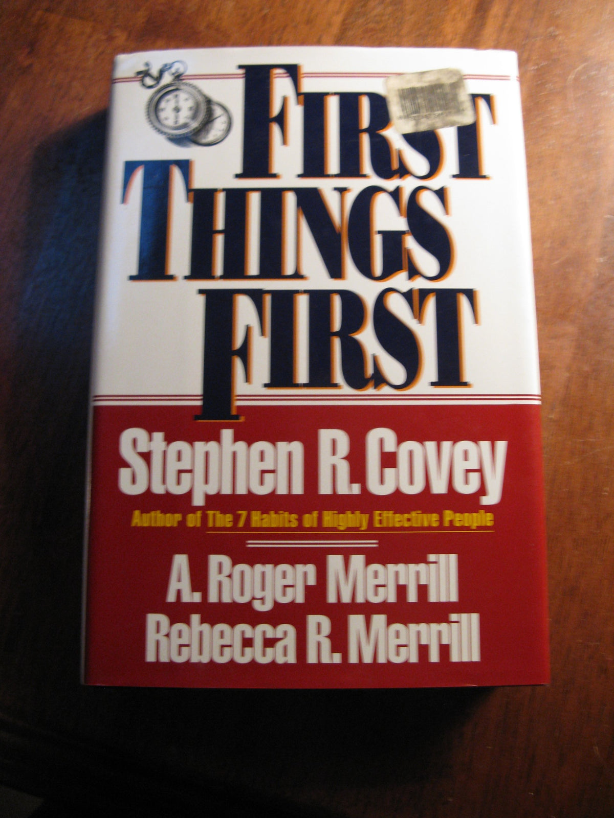 FIRST THINGS FIRST
