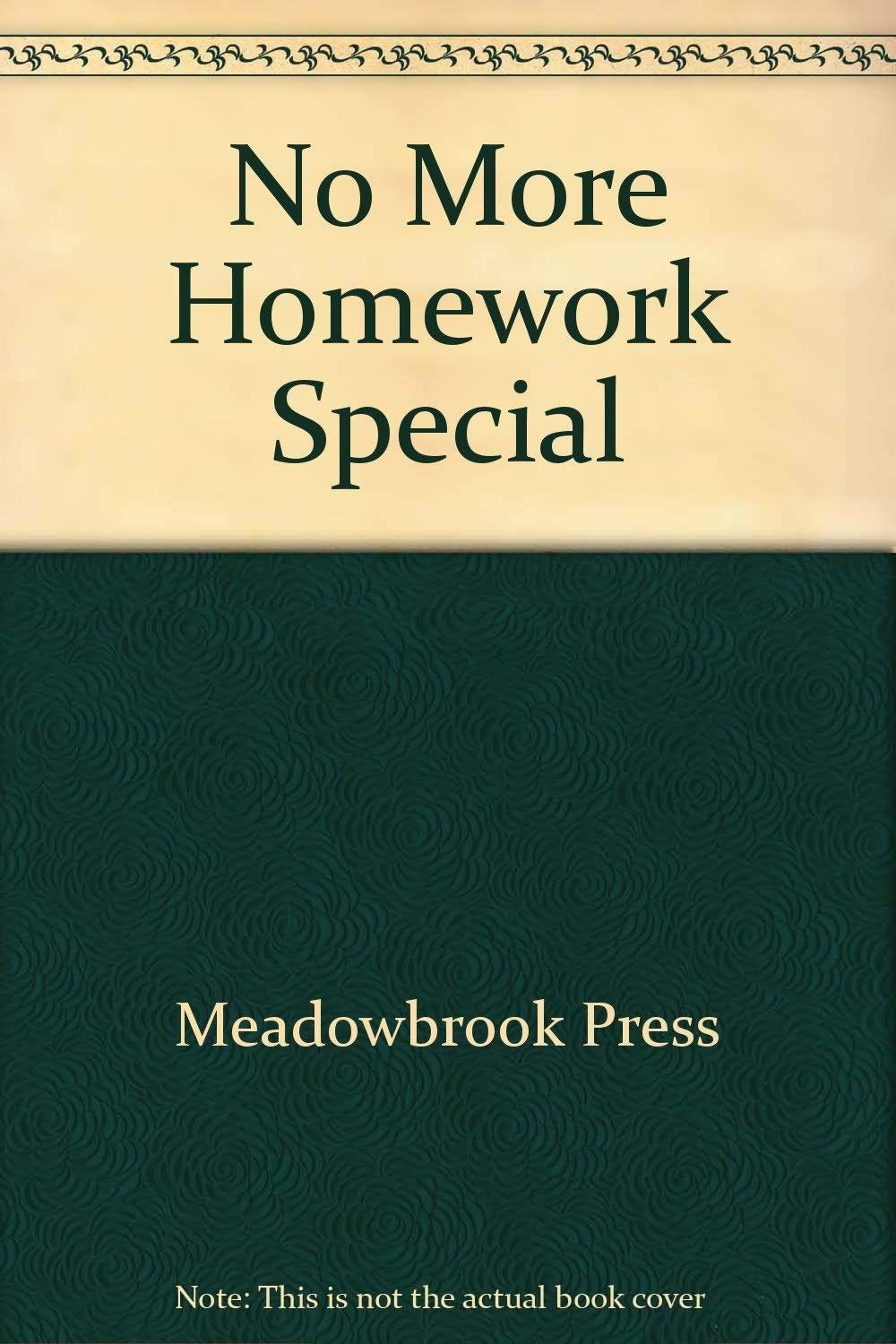 No More Homework Special