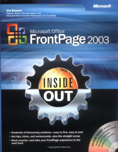 Microsoft® Office FrontPage® 2003 Inside Out (Bpg-Inside Out)