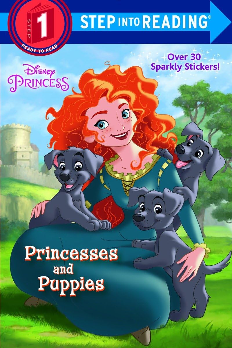 Princesses and Puppies (Disney Princess) (Step into Reading)