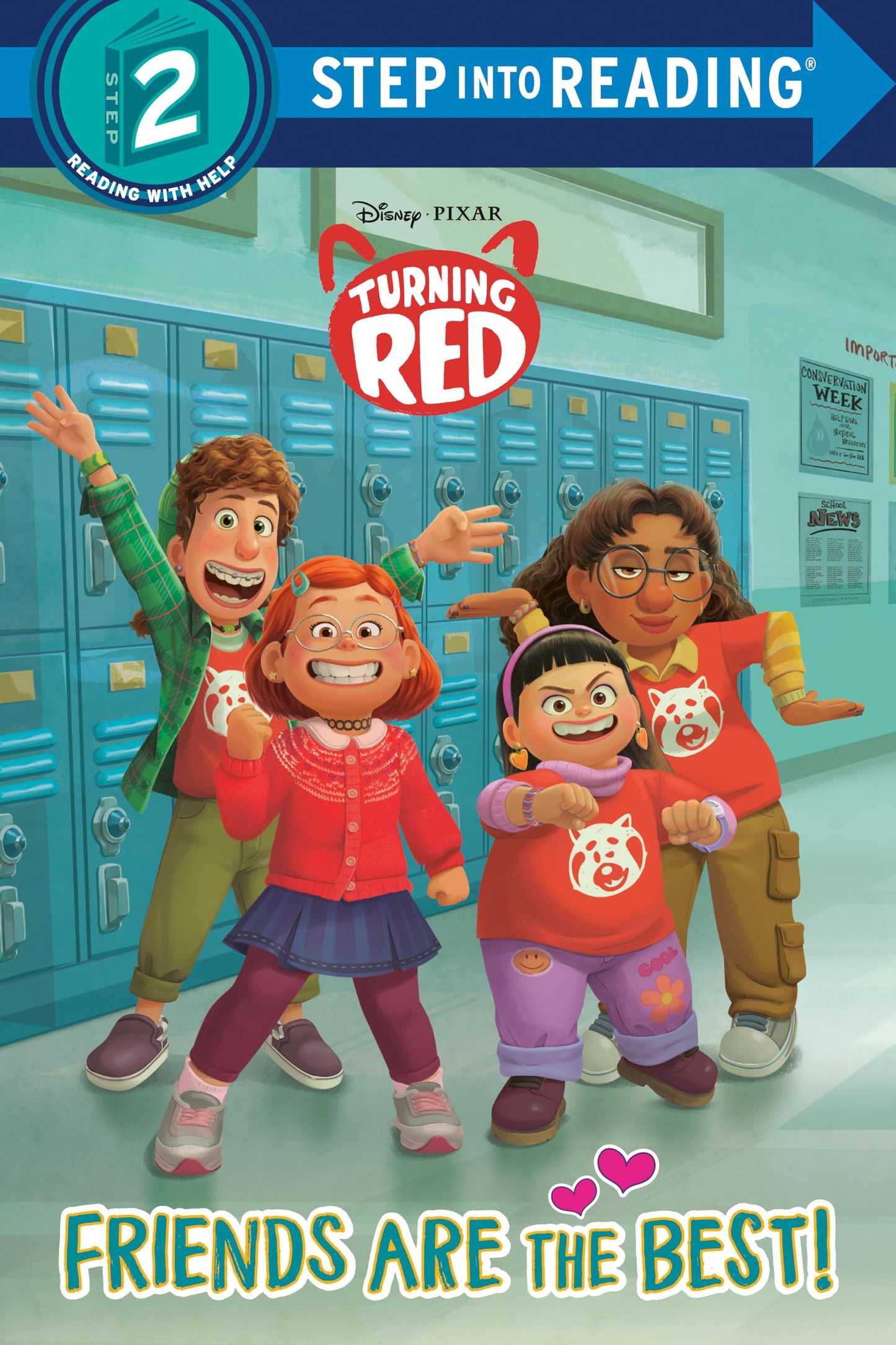 Friends Are the Best! (Disney/Pixar Turning Red) (Step into Reading)