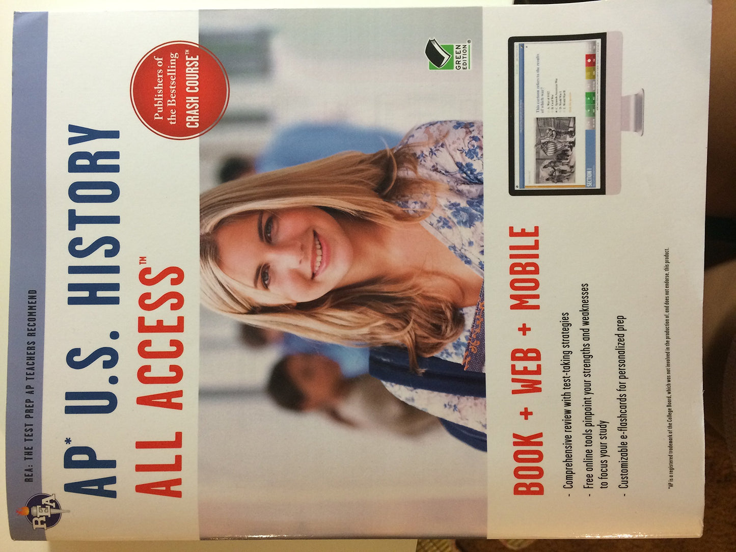 AP U.S. History All Access Book + Online + Mobile (Advanced Placement (AP) All Access)