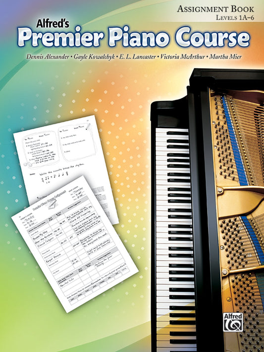 Premier Piano Course Assignment Book: Level 1A-6