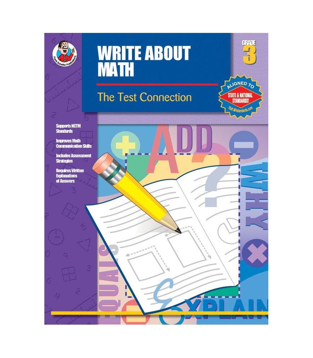 Write About Math, Grade 3: The Test Connection