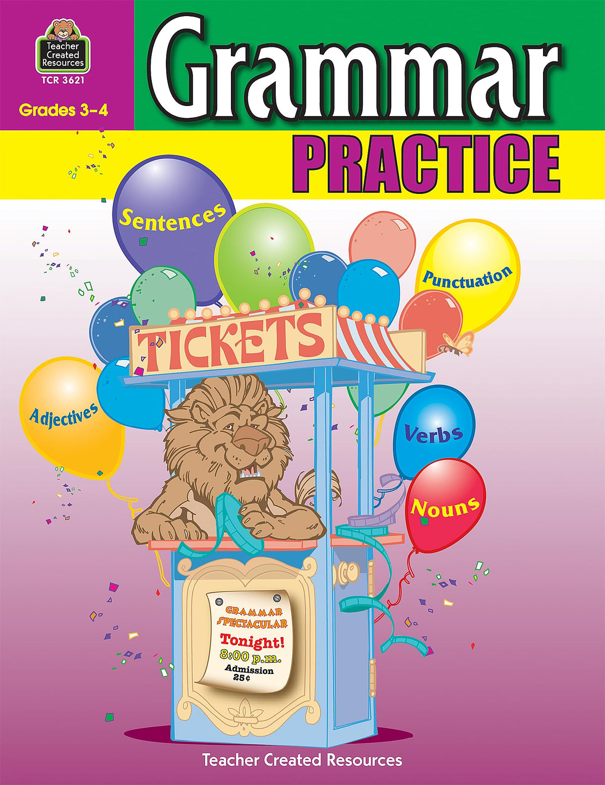 Grammar Practice for Grades 3-4