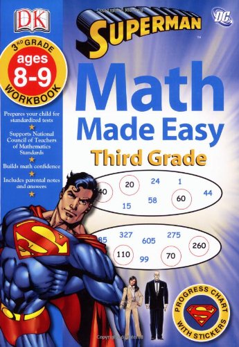 Math Made Easy: Superman: Third Grade