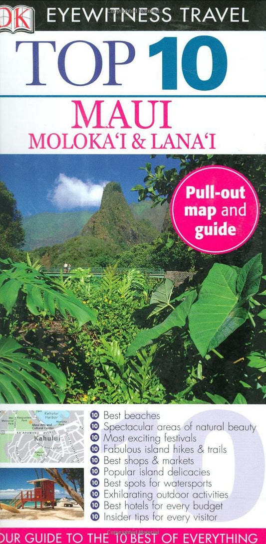 Top 10 Maui, Molokai & Lanai (Eyewitness Top 10 Travel Guides)
