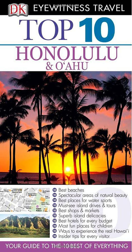 Top 10 Honolulu & Oahu (Eyewitness Top 10 Travel Guides)