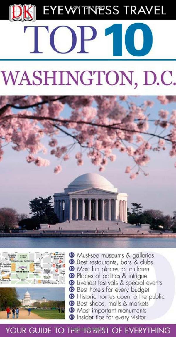 Top 10 Washington DC (Eyewitness Top 10 Travel Guide)