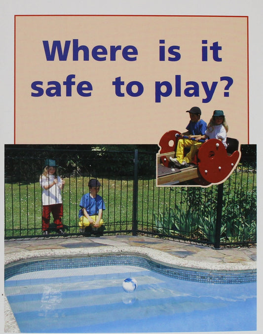 Where is it Safe to Play?: Individual Student Edition Red (Levels 3-5) (Rigby PM Plus)
