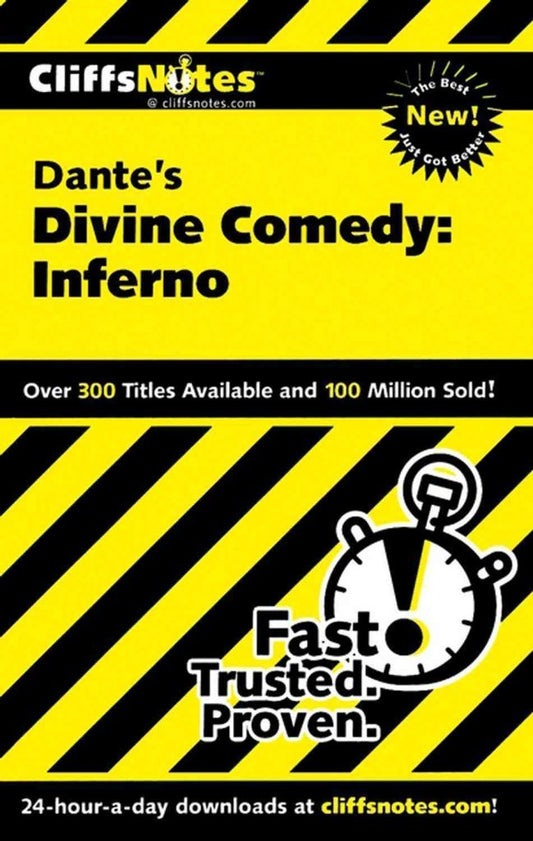 Cliffsnotes on Dante's Divine Comedy - Inferno (Cliffsnotes Literature Guides)