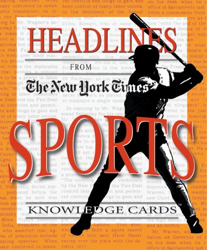 Headlines from The New York Times: Sports Knowledge Cards Deck